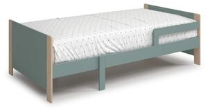 MUZZA Rastúca detská posteľ liwia 90 x 140 (190) cm zelená