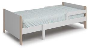 MUZZA Rastúca detská posteľ liwia 90 x 140 (190) cm biela