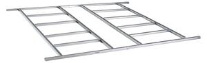 Základňa BBSH-ZDSL6 pre záhradný domček BestBerg ZDSL-6 / 200 x 216 cm / oceľ / strieborná
