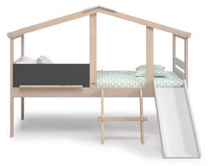 MUZZA Detská posteľ bogan 90 x 190 cm biela