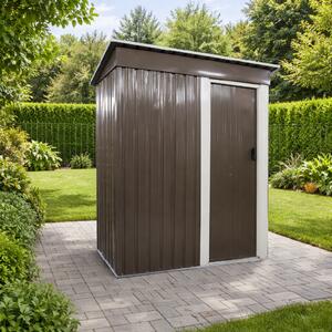 Záhradný domček BestBerg BBSH-305G / 1,4 m² / 162 x 181 x 86 cm / sivá