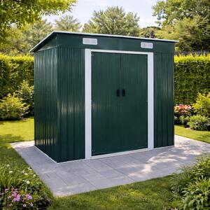 Záhradný domček BestBerg BBSH-407GR / 2,8 m² / 130 x 213 x 191 cm / zelená