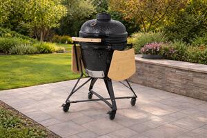Keramický Kamado BBQ gril BestBerg BBGK-46B / Ø 38,3 cm / čierna