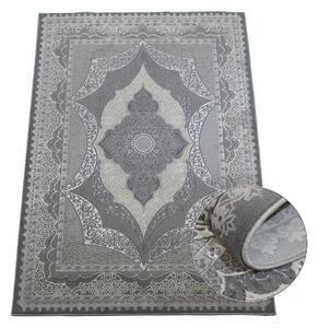 Koberec Allianz 6302 GREY – sivý s orientálnym vzorom Rozmer: 140x190 cm