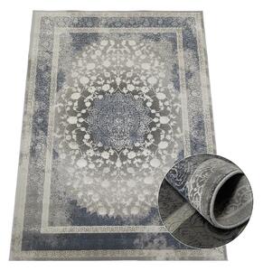 Koberec Deluxe 9091 NAVY – námornícka modrá, obdĺžnikový Rozmer: 60x100 cm