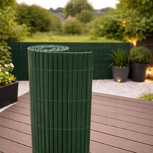 Umělá PVC rákosová rohož/zástěna BestBerg BBGD-13GN / 1 × 3 m / zelená