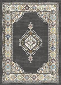Koberec Malaga 8171 BROWN – hnedý obdĺžnik s orientálnym vzorom Rozmer: 120x180 cm