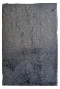 Koberec Puffy 060 Dark Grey – sivý obdĺžnik z Polyester Fur Rozmer: 60x100 cm