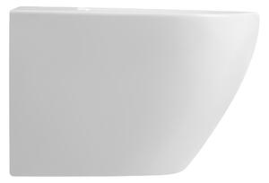 CERANO - Keramický závesný bidet Fizo - biela lesklá - 36x37x49 cm