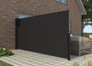 Zaťahovacia markíza/bočná zástena BestBerg BBSU-S300BK / 180 × 300 cm / čierna