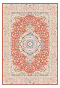 Koberec Miras 1200 MADDER RED – červený obdĺžnik so vzorom Rozmer: 150x225 cm