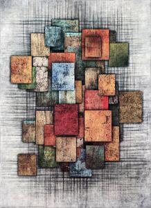 Koberec Porte 2116 Multi Color – viacfarebný so vzorom, 100% polyester Rozmer: 50x80 cm
