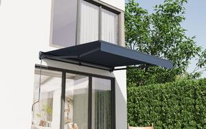 Elektrická markíza BestBerg BBSU-E295CG / 295 × 250 cm / sivá