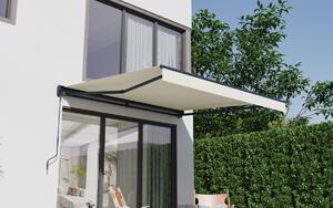 Elektrická markíza BestBerg BBSU-E350BG / 350 × 300 cm / béžová