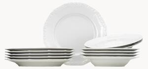 Porcelánová súprava riadu Maria, 6 osôb, 12 ks