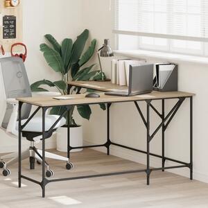 Rohový písací stôl BestBerg 837583 / 149 x 149 x 75 cm / dub sonoma