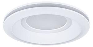 Paulmann Zapustené LED svietidlo Sormus, biele, Ø 10 cm, IP65, 3 ks, Biela / opálová, Kúpeľňa, Plast, Moderný, Zapustené okrúhle