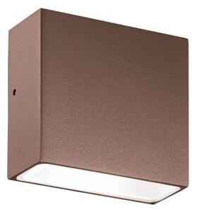 Ideal Lux - Vonkajšie nástenné svietidlo TETRIS 1xG9/15W/230V IP44 hnedé