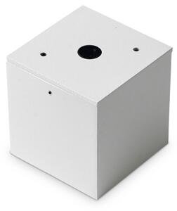 Ideal Lux - Vonkajšie bodové svietidlo TECHO 1xGU10/20W/230V 9x9 cm IP54 biela