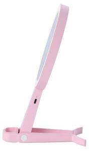 Immax 09102L - LED+CCT Stmievateľné kozmetické zrkadlo SWEET LED/3W/5V ružové