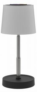 LED RGBW stmievateľná vonkajšia nabíjateľná stolná lampa LED/2W/5V IP44 1200 mAh sivá