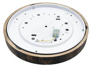 Brilagi - Stropné svietidlo CARVALHO SLIM SMOKEY 3xE27/60W/230V, dub, priemer 47,5 cm