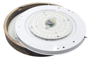 Brilagi - Stropné svietidlo CARVALHO SLIM SMOKEY 3xE27/60W/230V, dub, priemer 47,5 cm