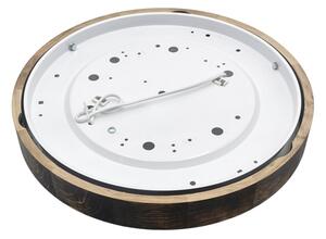 Stropné svietidlo OAK SMOKY SLIM 2xE27/15W/230V priemer 37 cm dub/tmavohnedá