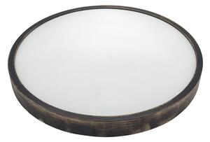 Brilagi - LED stropné svietidlo CARVALHO SLIM SMOKEY LED/36W/230V dub pr. 47,5 cm