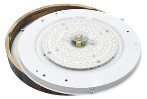 Brilagi - LED stropné svietidlo CARVALHO SLIM SMOKEY LED/36W/230V dub pr. 47,5 cm