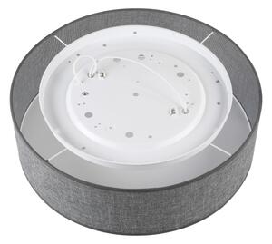 Stropné svietidlo SIRJA 2xE27/15W/230V priemer 45 cm sivé