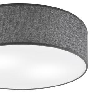 Stropné svietidlo SIRJA 2xE27/15W/230V priemer 45 cm sivé