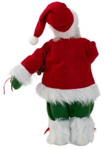 Tutumi - Vianočná postavička Santa Claus - pestrá - 30 cm