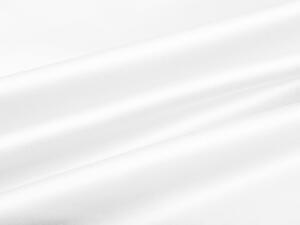 Biante Saténový oválny obrus polyesterový Satén LUX-030 Biely 100x140 cm