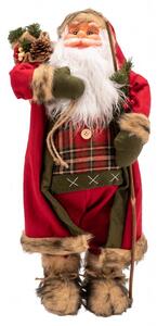 Tutumi - Vianočná postavička Santa Claus - pestrá - 70 cm