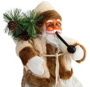 Tutumi - Vianočná postavička Santa Claus - pestrá - 44 cm