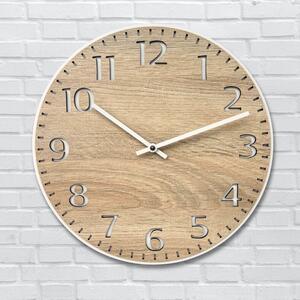 Karlsdesign.sk - Nástenné hodiny do kuchyne - CLASSIC White - 30cm - Biela