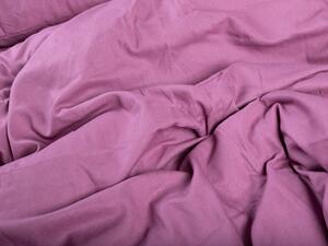 Biante Ľanové posteľné obliečky LEN-001 Ružovofialové 140x200 cm