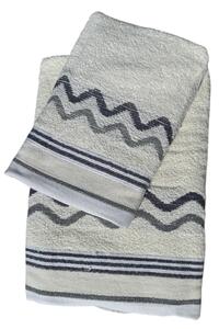 VLNKA Set Froté uterák + osuška - Krémová