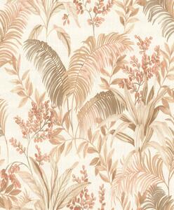 RASCH | Vliesová tapeta na stenu Florentine 481921 | 0,53 x 10,05 m | biela, hnedá, béžová