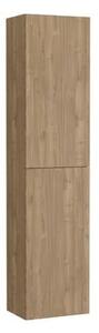 Kúpeľňová skrinka vysoká Roca Optica 35x150x25 cm dub A857702517