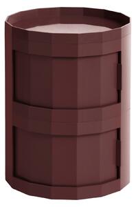 Úložný stolík Facet 20, Burgundy – HAY