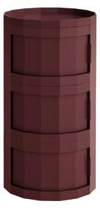 Úložný stolík Facet 30, Burgundy – HAY
