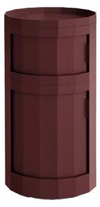 Úložný stolík Facet 110, Burgundy – HAY