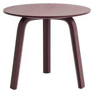 Odkladací stolík Bella Ø45 x 39, Dark Bordeaux – HAY
