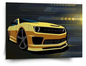 Sablio Obraz Chevrolet Camaro Pruhy - 150x110 cm