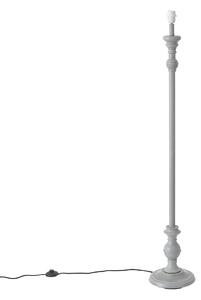 Klasická stojaca lampa sivá bez tienidla - Classico