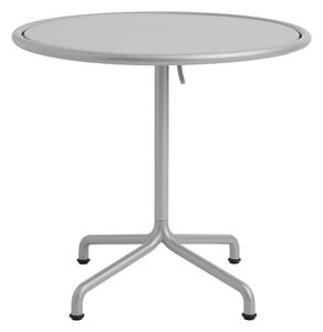 Záhradný stolík Deville, Ø80, Silver Grey – HAY