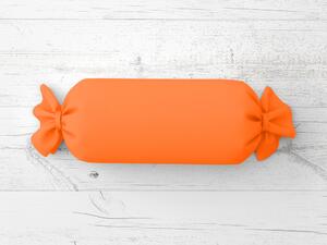 Biante Vankúš valec bonbon Rongo RG-035 Oranžový 15x40 cm