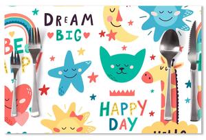 Sablio Prestieranie Happy day: 40x30cm
